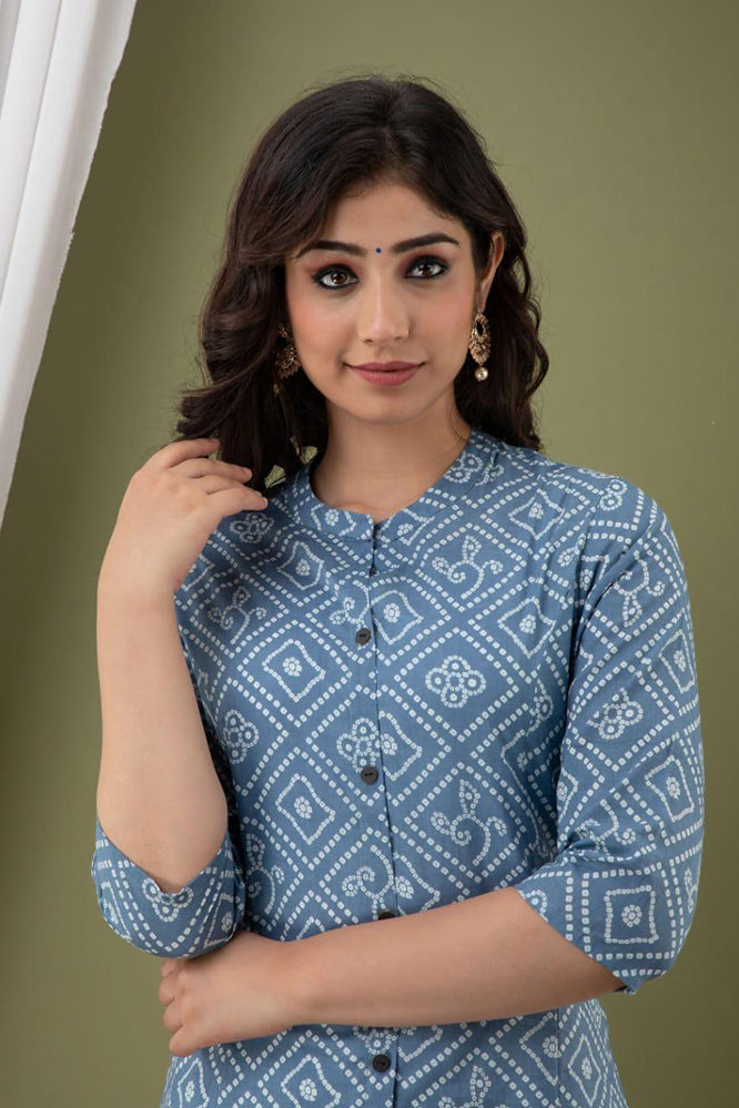 Cotton kurti outlet neck design 2019