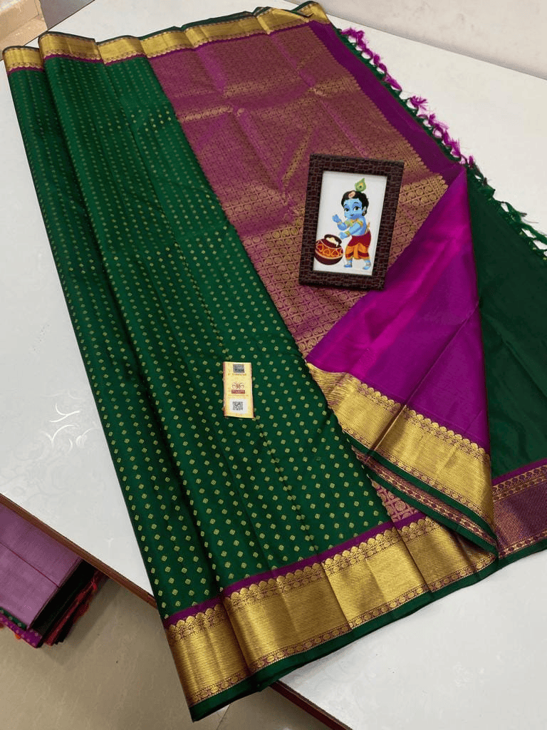 Woven with Heritage: The 1000 Butta Kanchipuram Classic