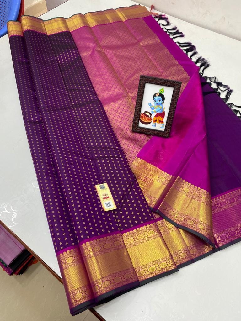 The Saree of a Thousand Stories — Handloom Kanchipuram Perfection