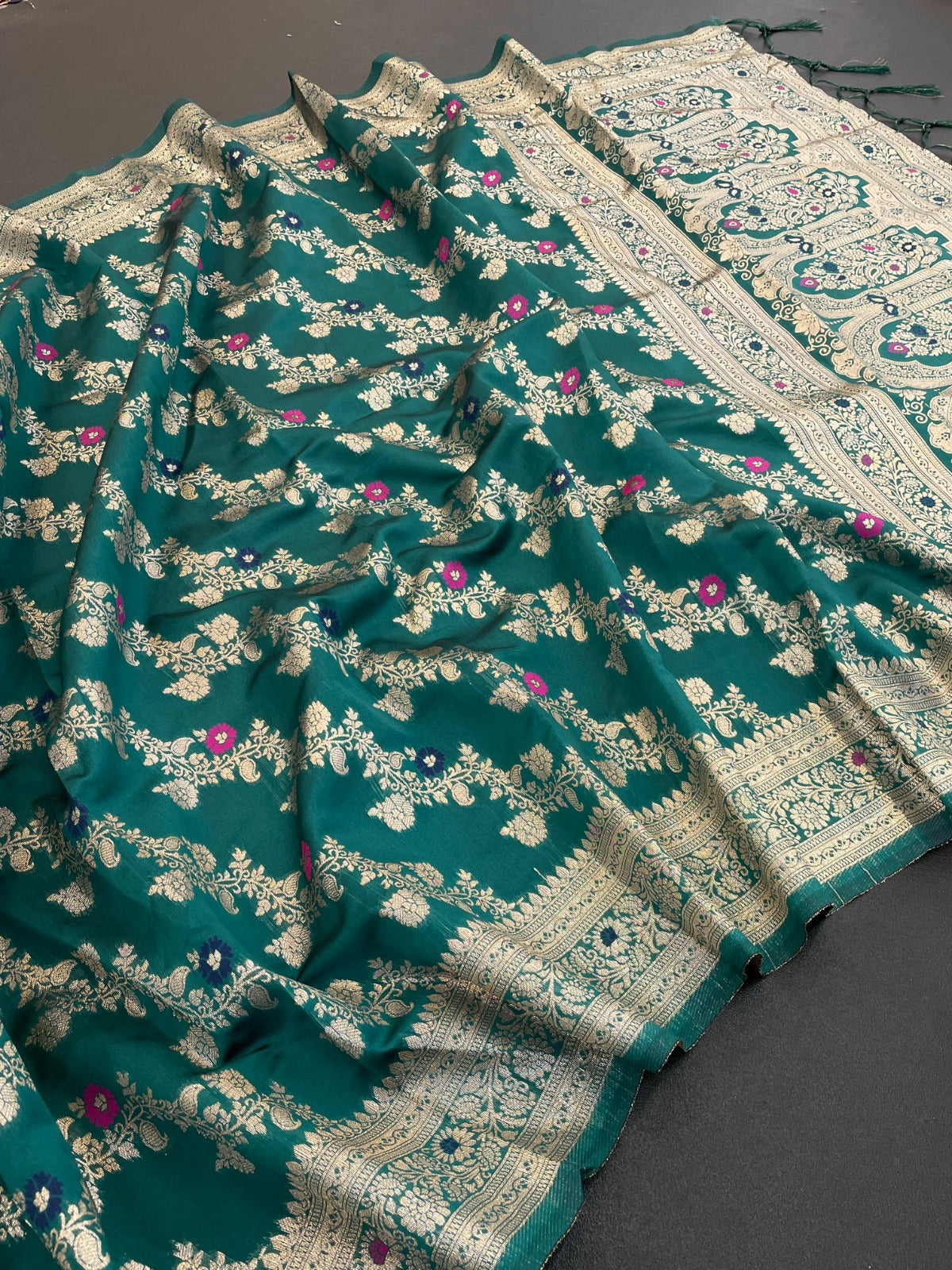 Premium Soft Silk Banarasi Saree for Festive Occasions