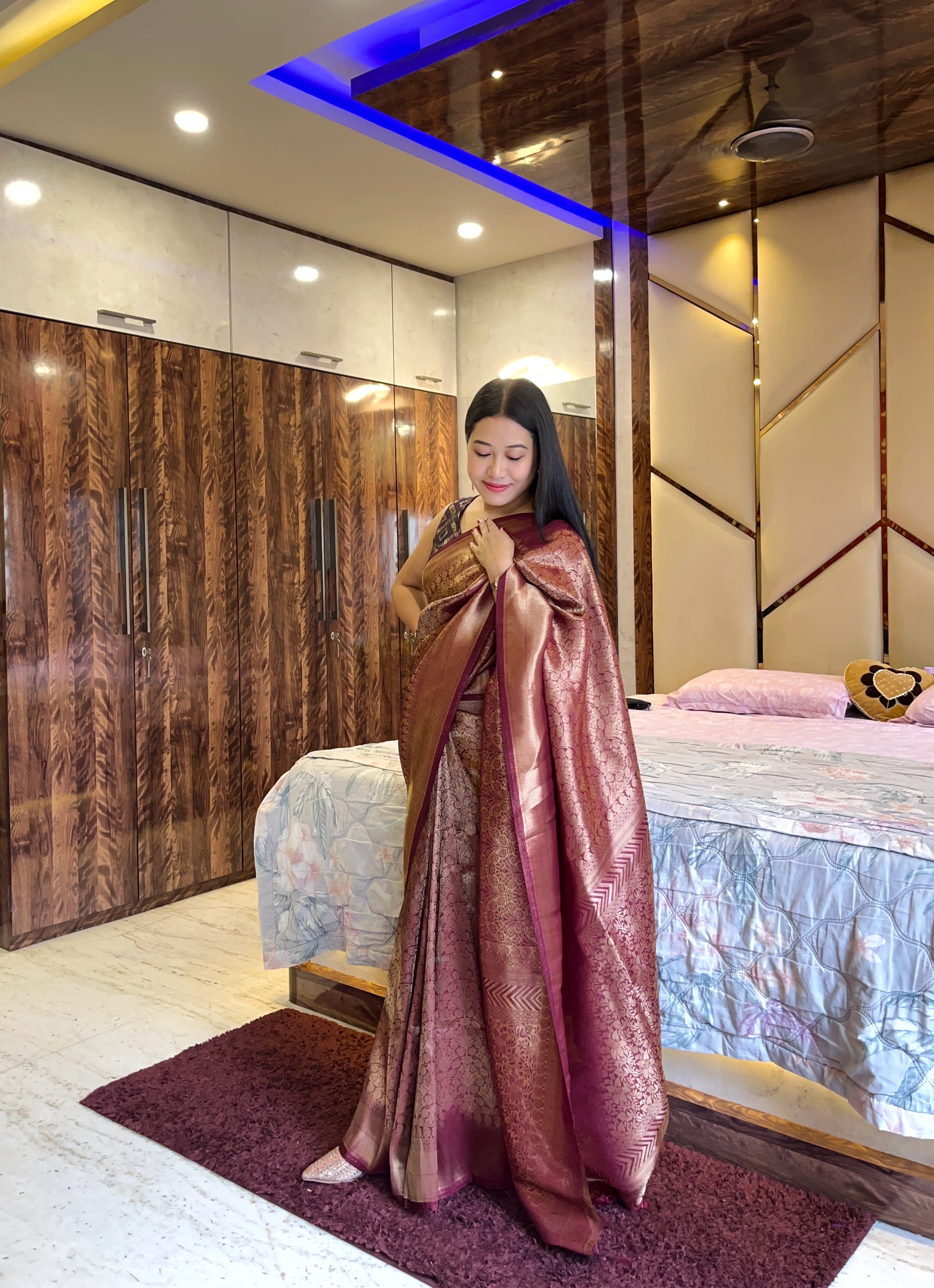 Drape Yourself in Heritage: Pure Brocade Silk Sarees