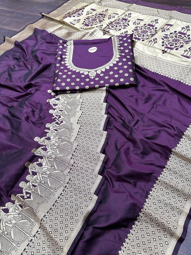 zari saree with blouse