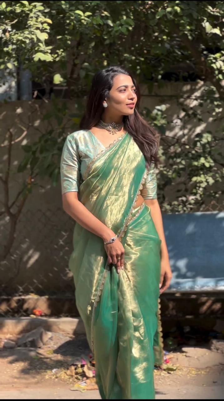 bollywood pure jimi chu soft silk saree
