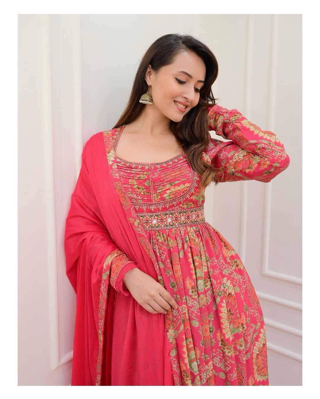 beautiful anarkali suit