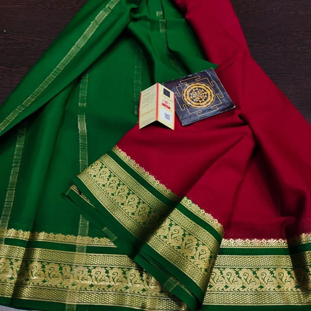 Soft Mysore Crepe Silk Sarees – Timeless Luxury for Every Occasion