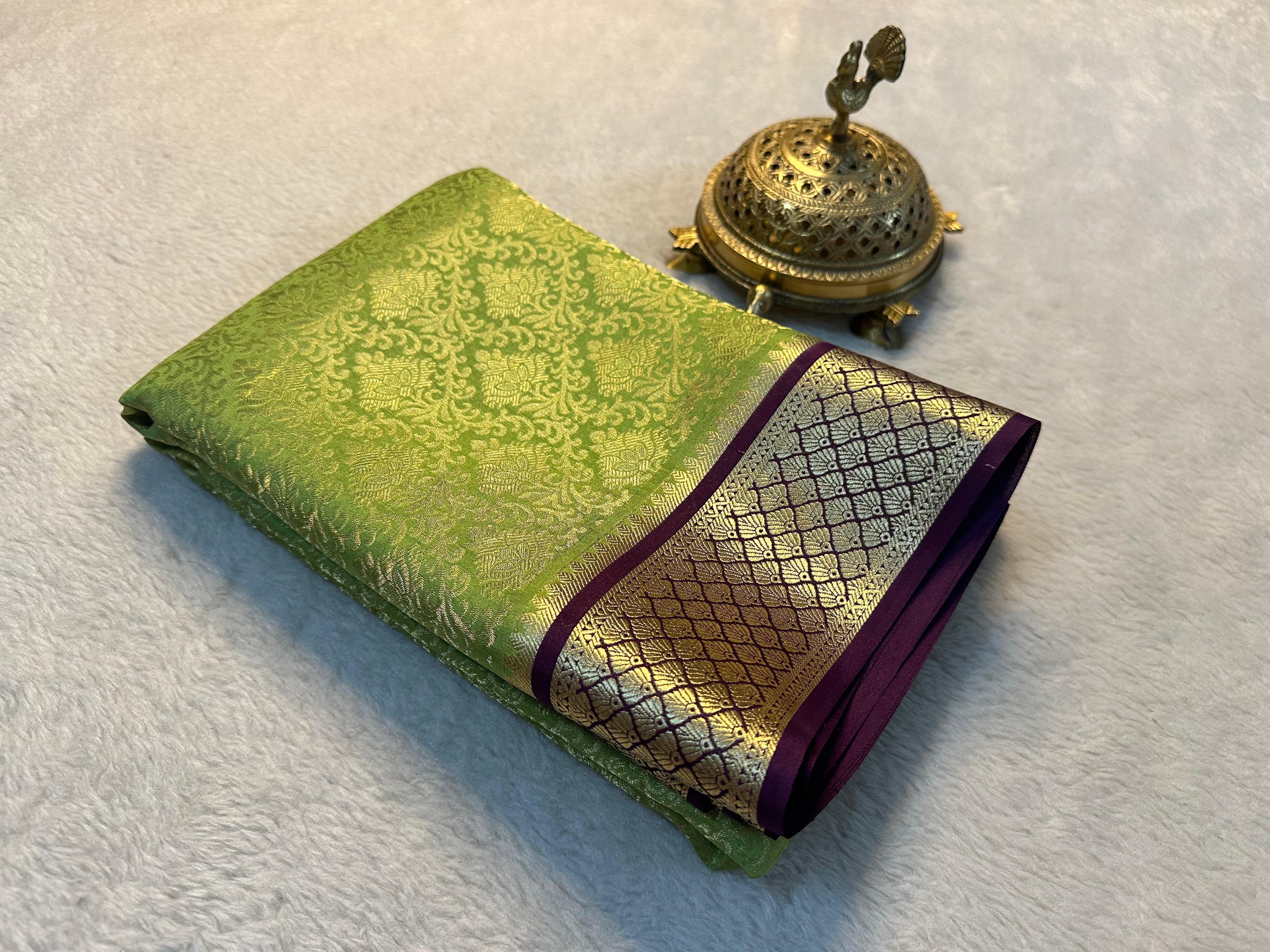 Your Silk Journey Starts Here: Pure Brocade Sarees