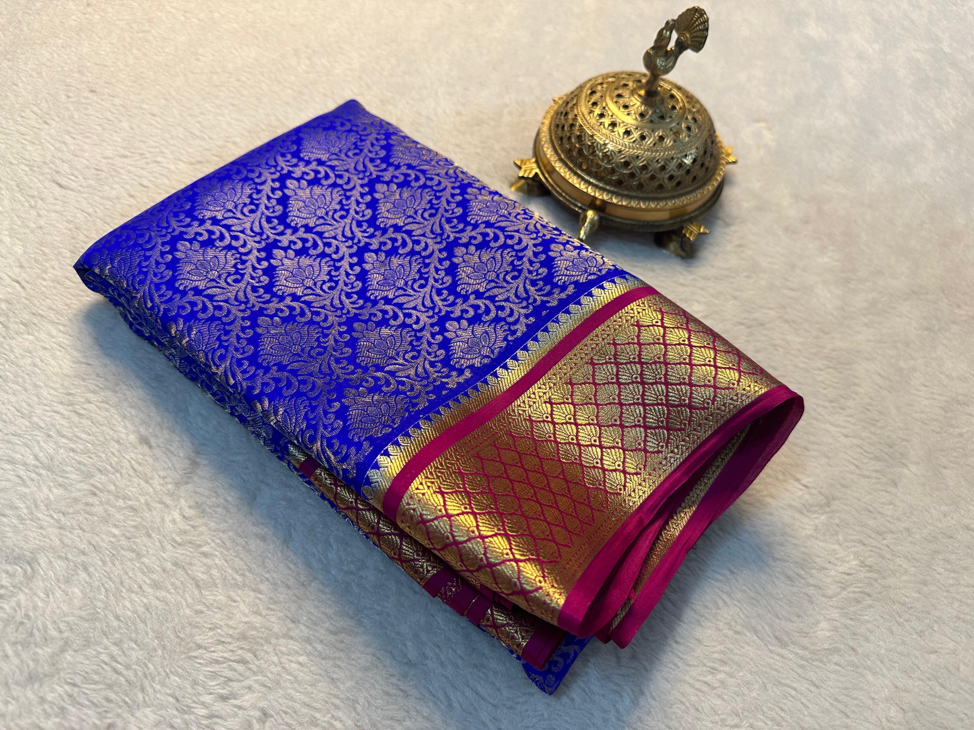 Your Silk Journey Starts Here: Pure Brocade Sarees