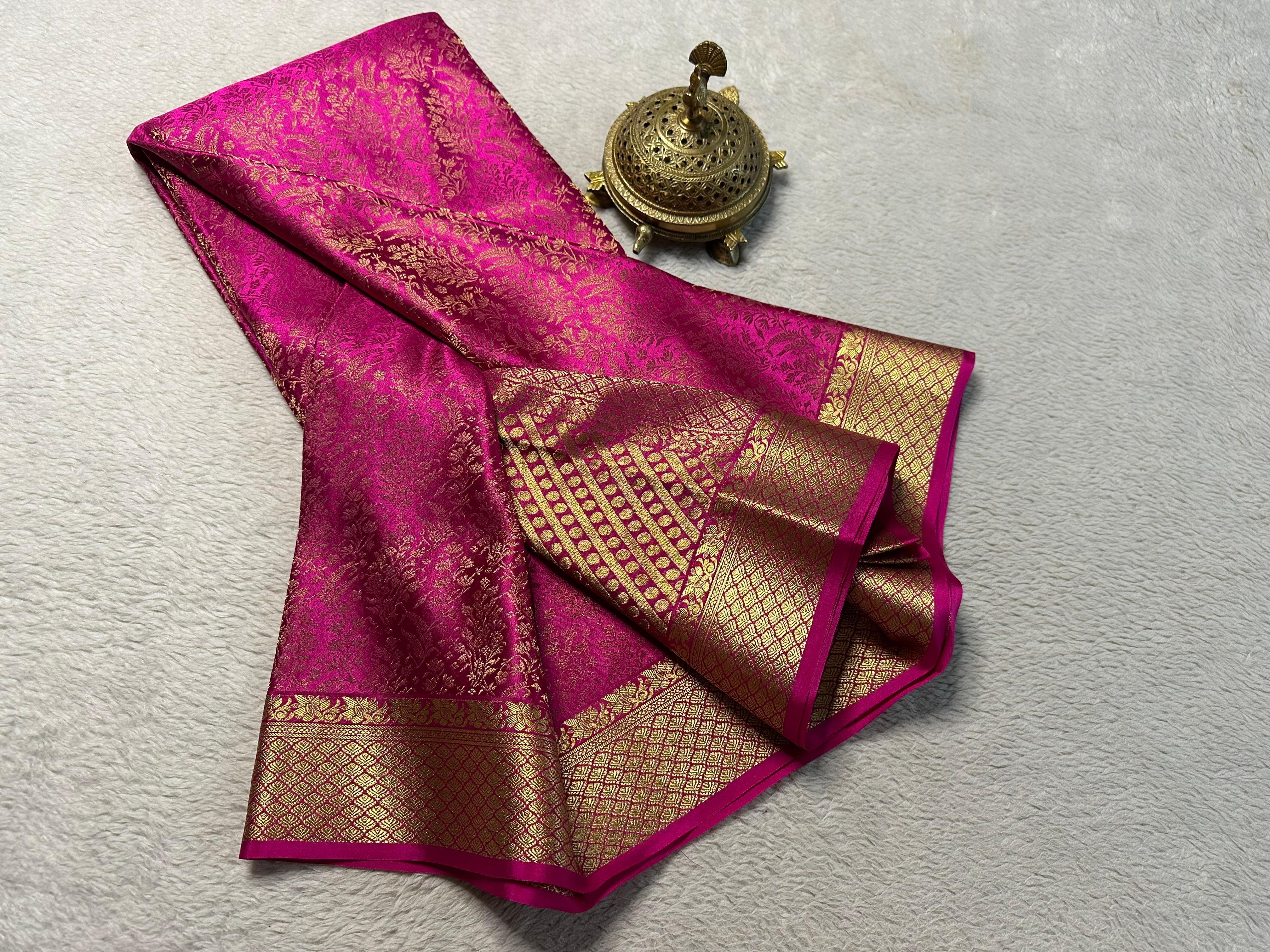 Elevate Your Style: Shop Pure Mysore Silk Sarees Today