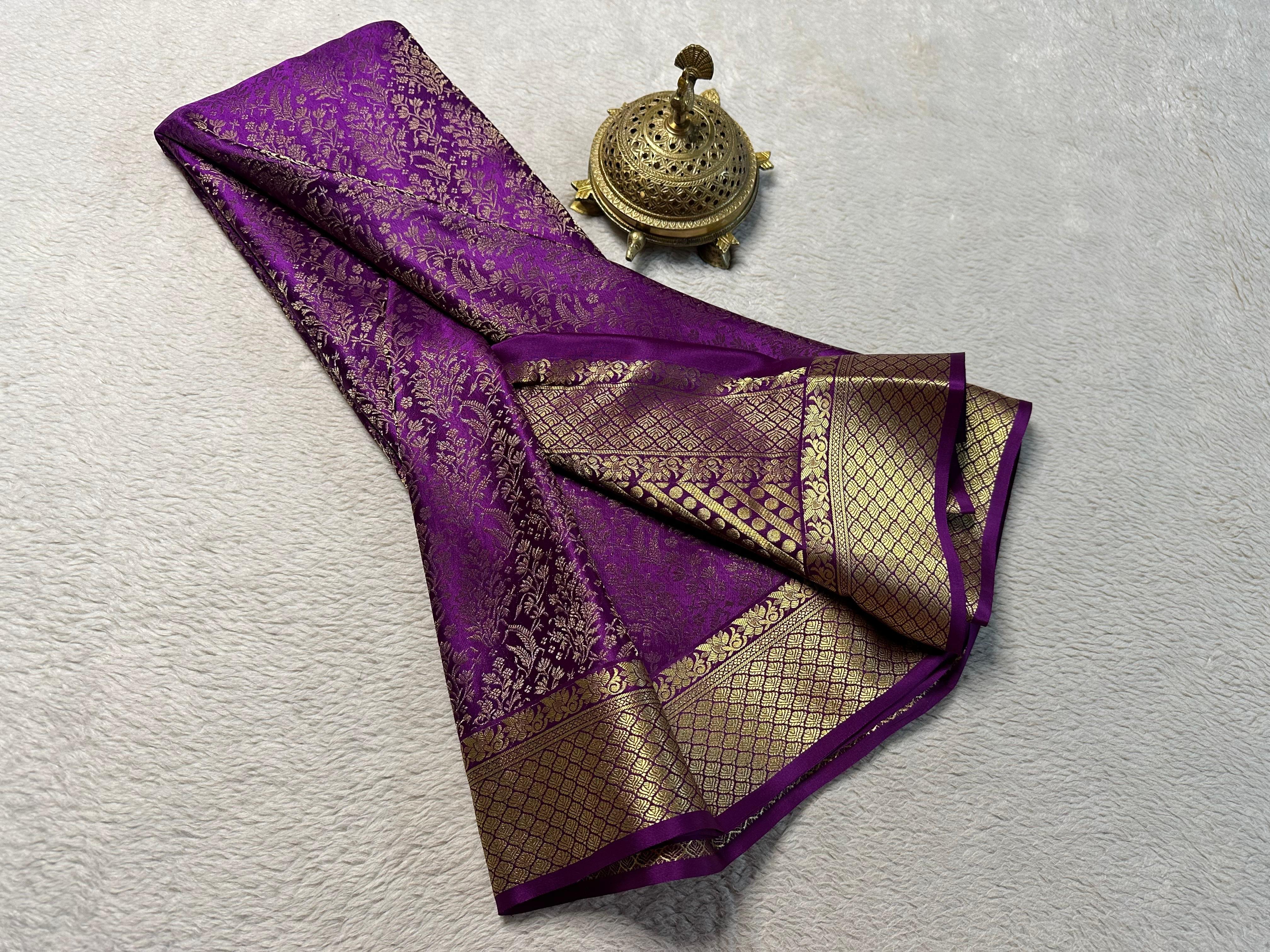 Elevate Your Style: Shop Pure Mysore Silk Sarees Today