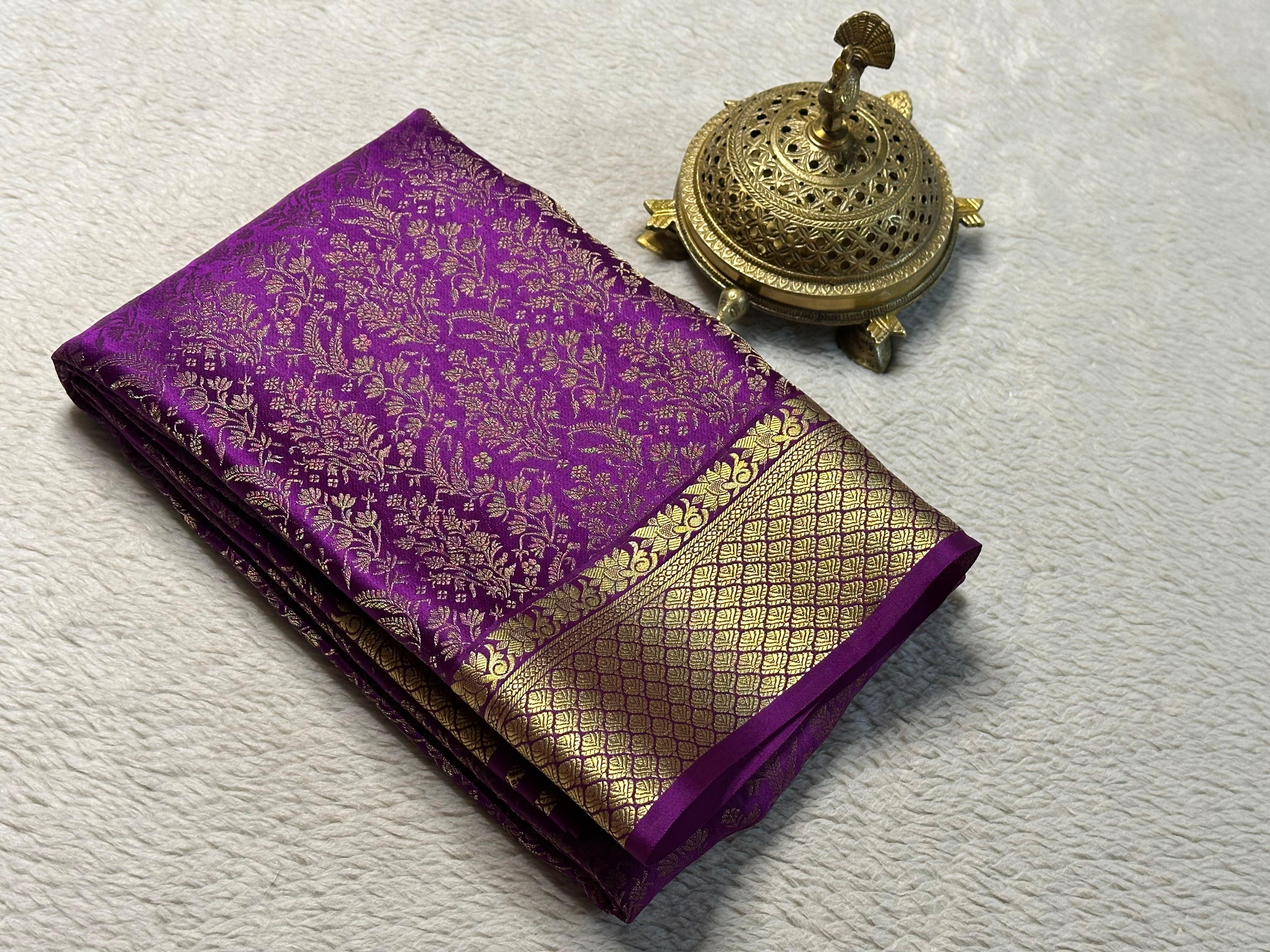 Elevate Your Style: Shop Pure Mysore Silk Sarees Today