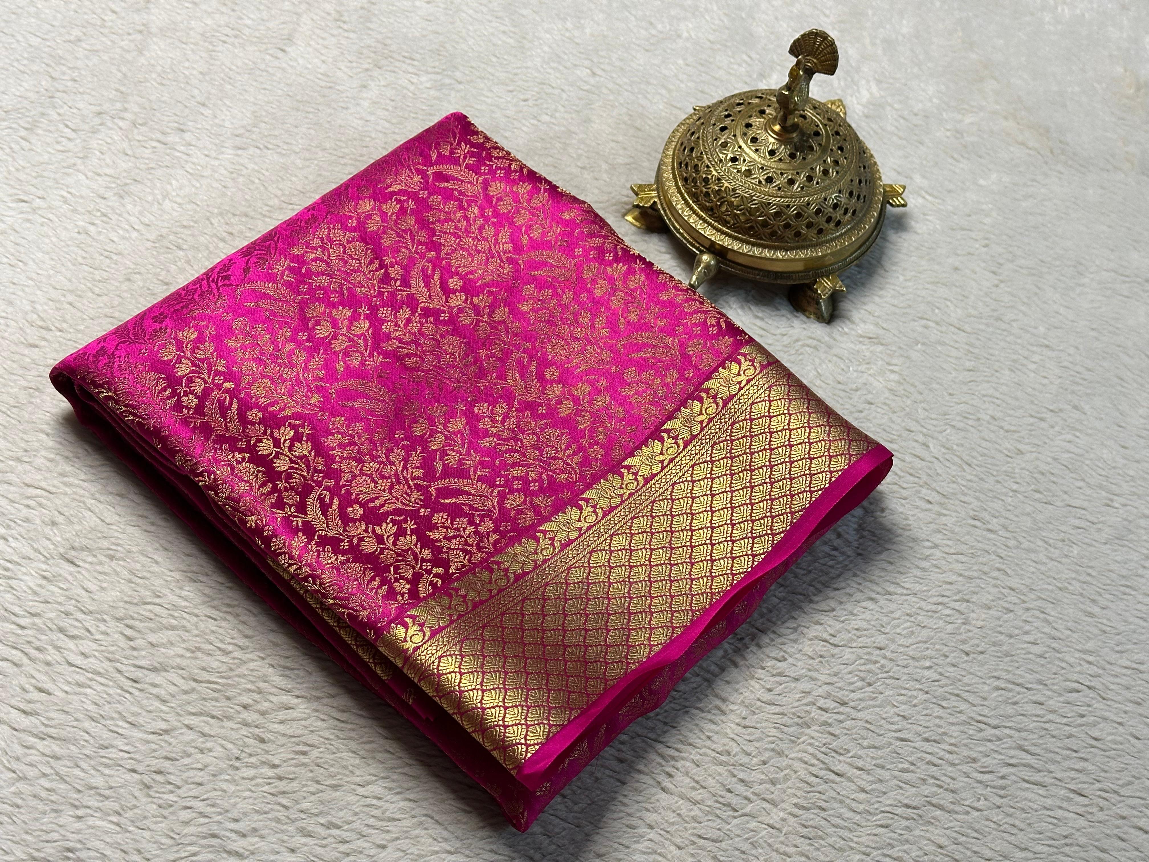Elevate Your Style: Shop Pure Mysore Silk Sarees Today