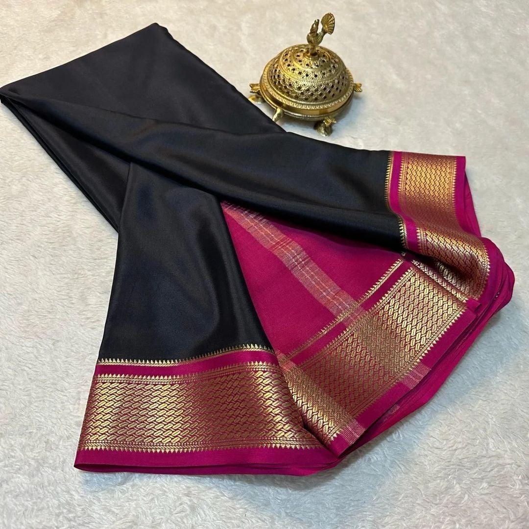 The Maharani Edit: Pure Mysore Silk Perfection