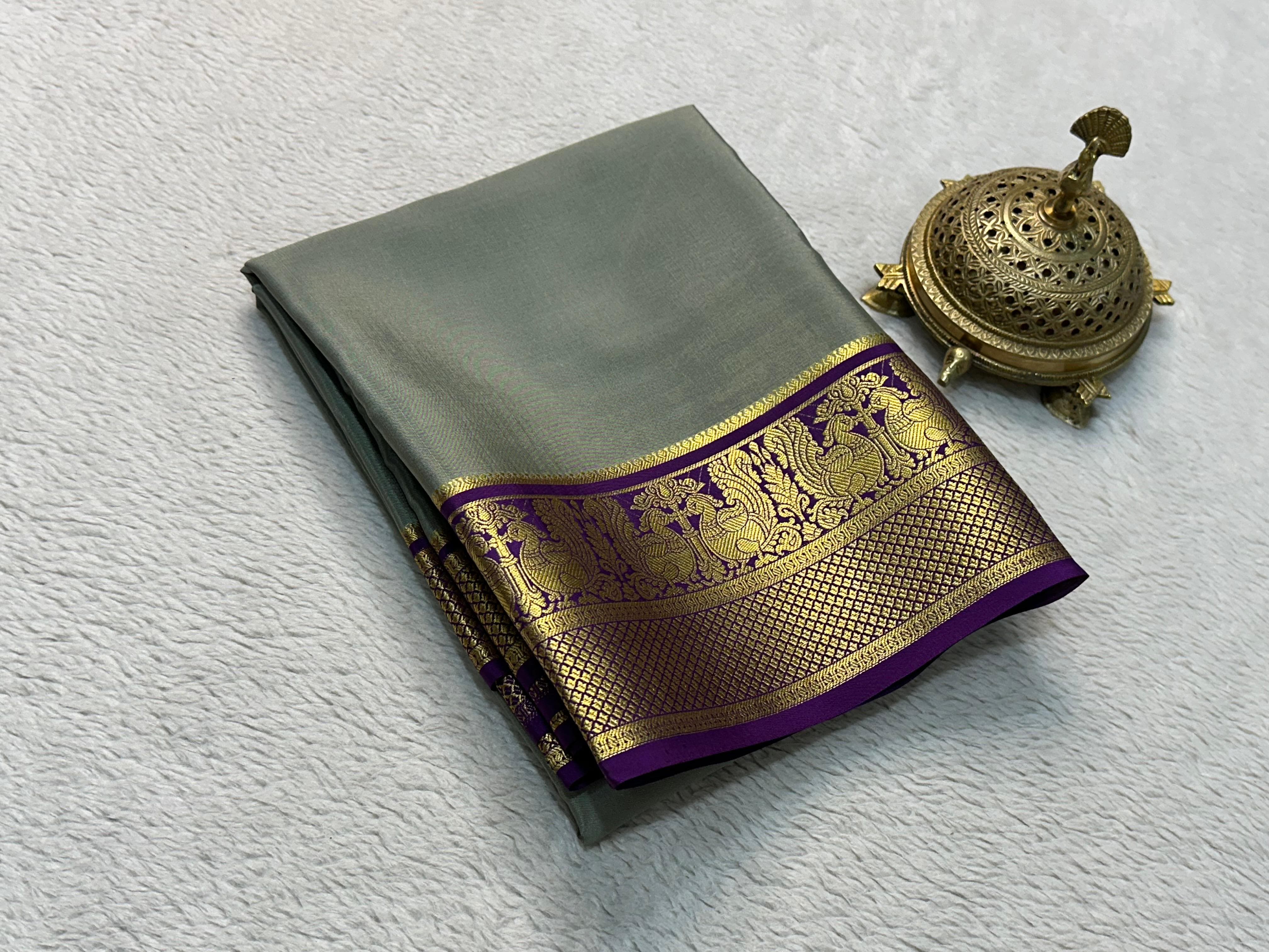 Grace the Occasion with Our Enchanting Rich Peacock Border Sarees