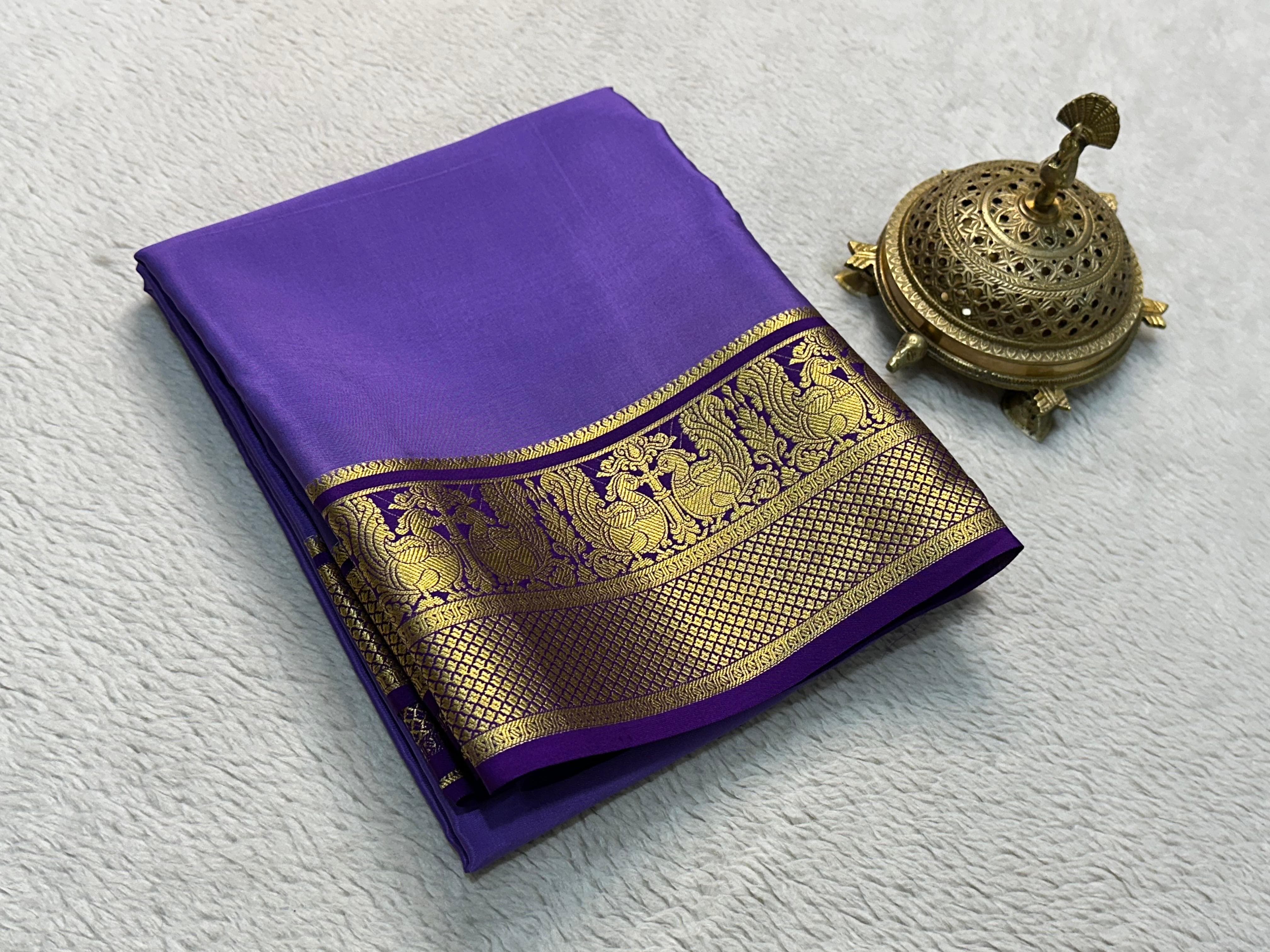 Grace the Occasion with Our Enchanting Rich Peacock Border Sarees