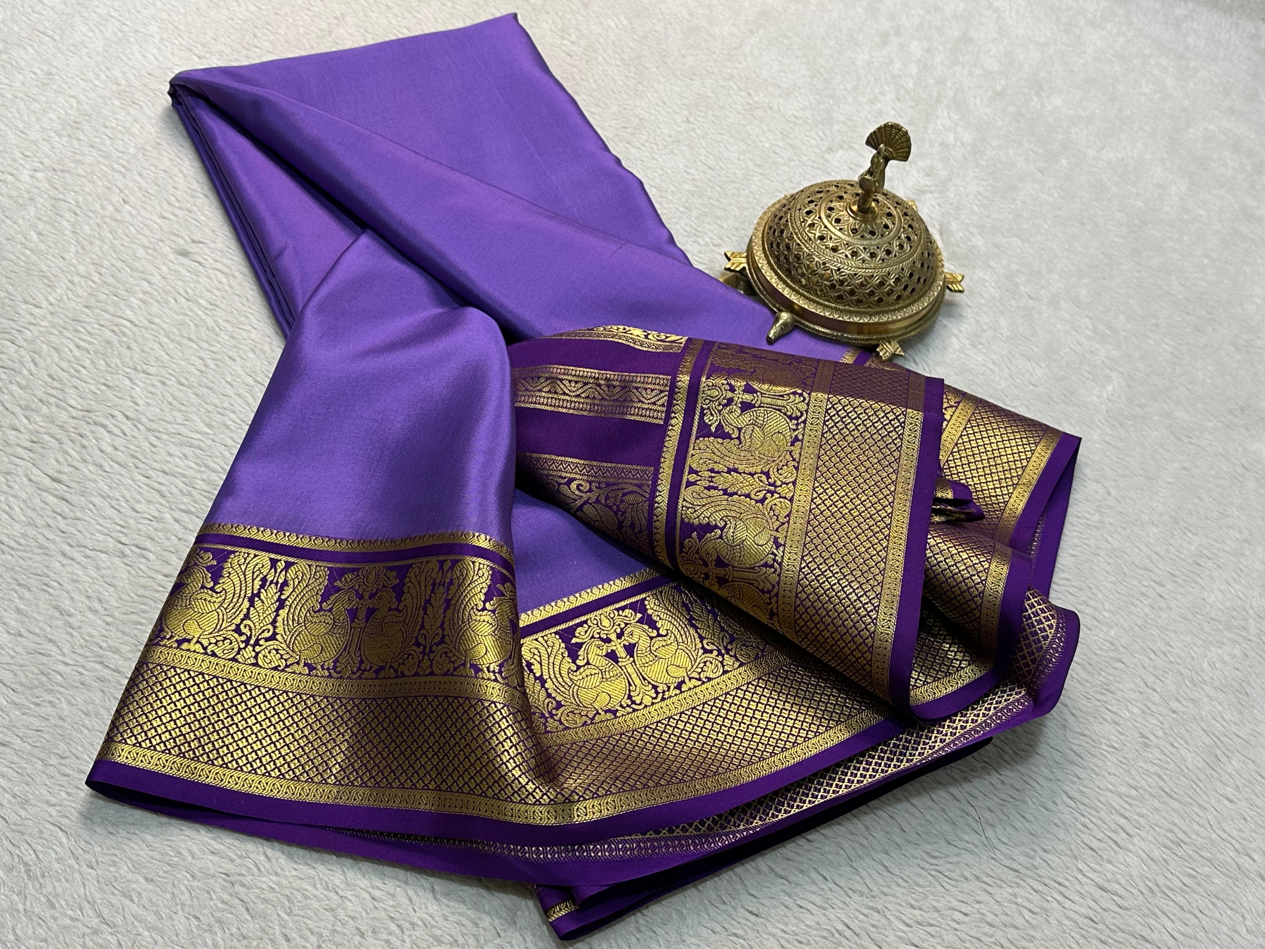 Grace the Occasion with Our Enchanting Rich Peacock Border Sarees