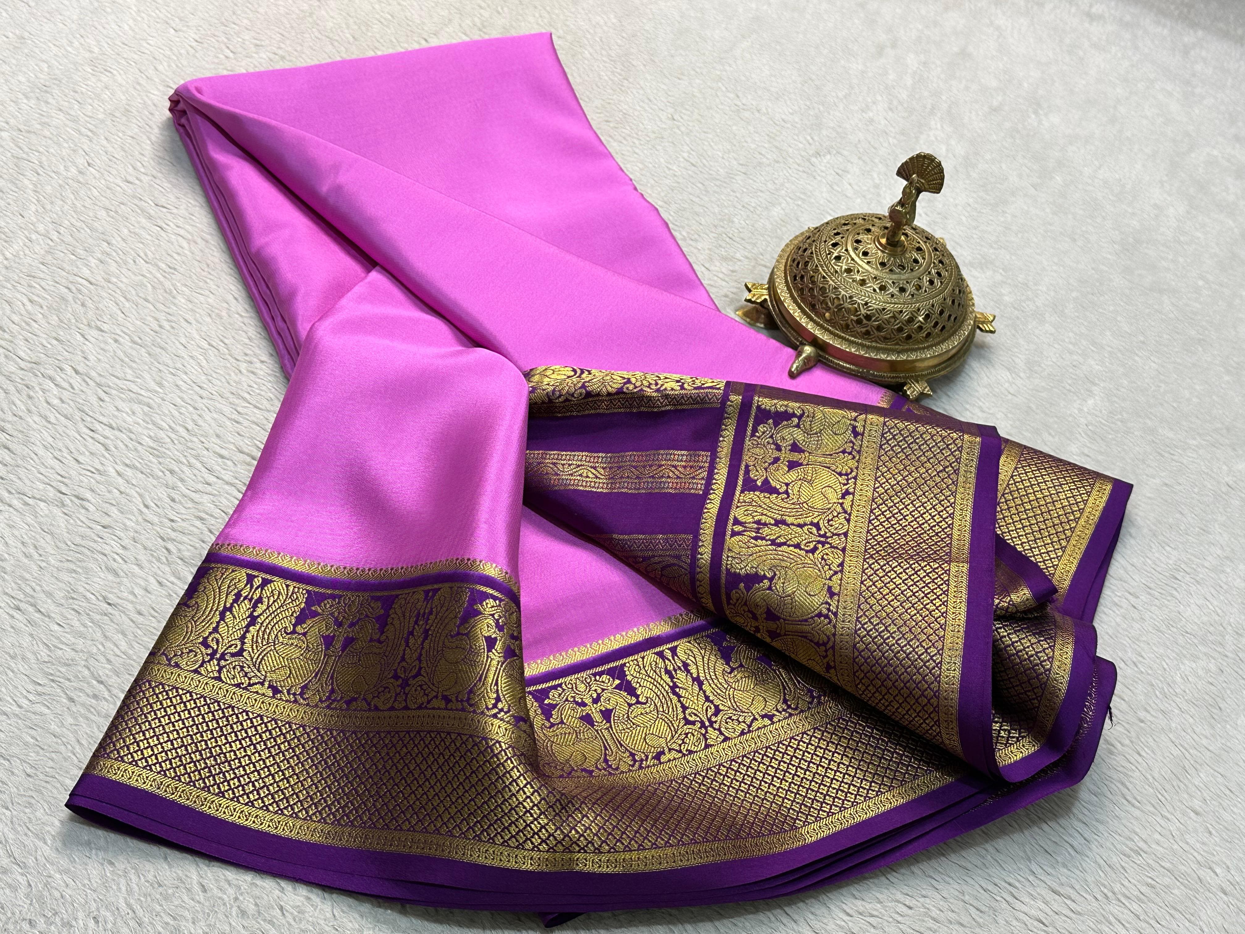 Grace the Occasion with Our Enchanting Rich Peacock Border Sarees