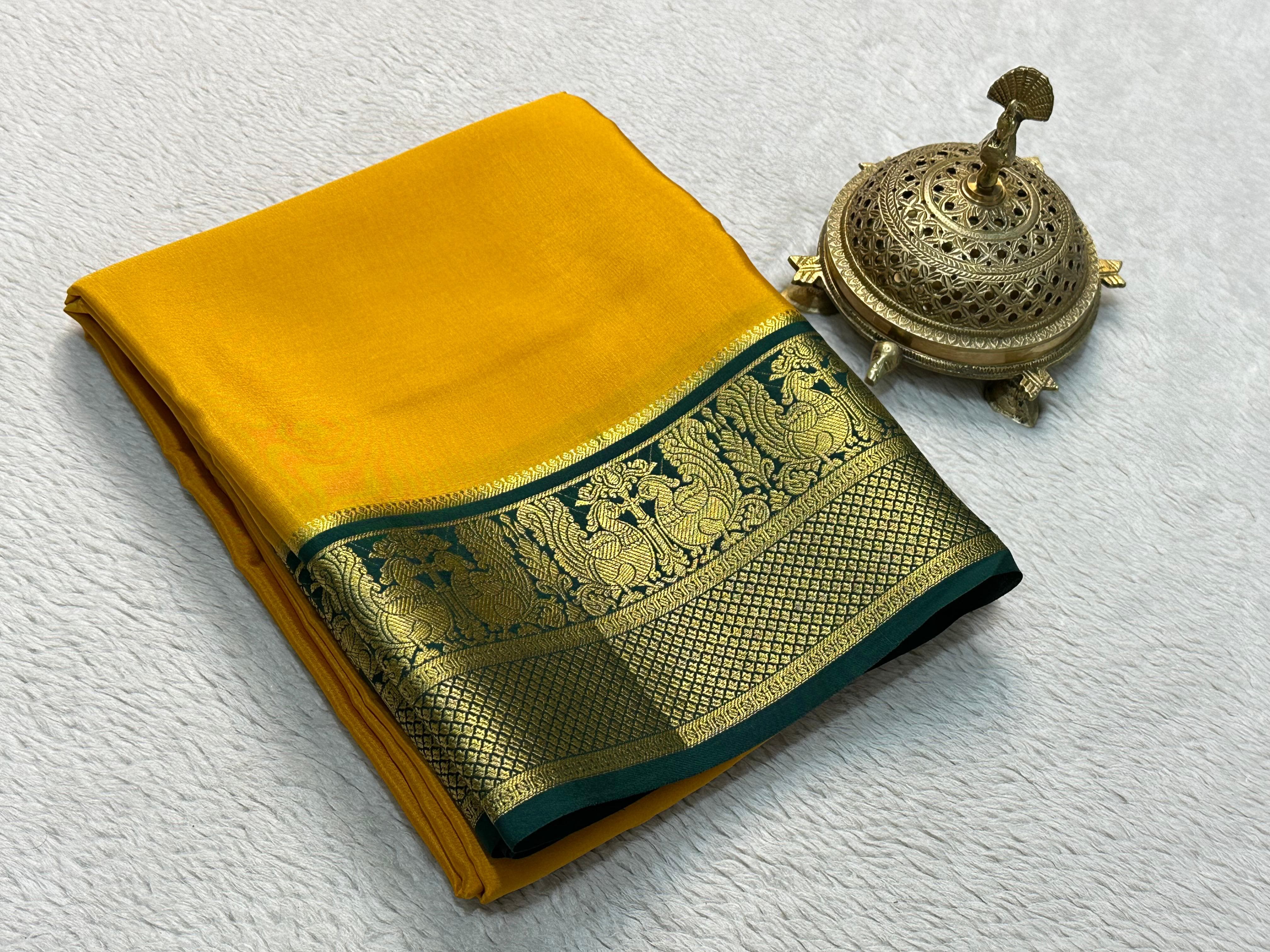 The Timeless Beauty of Mysore Silk Sarees