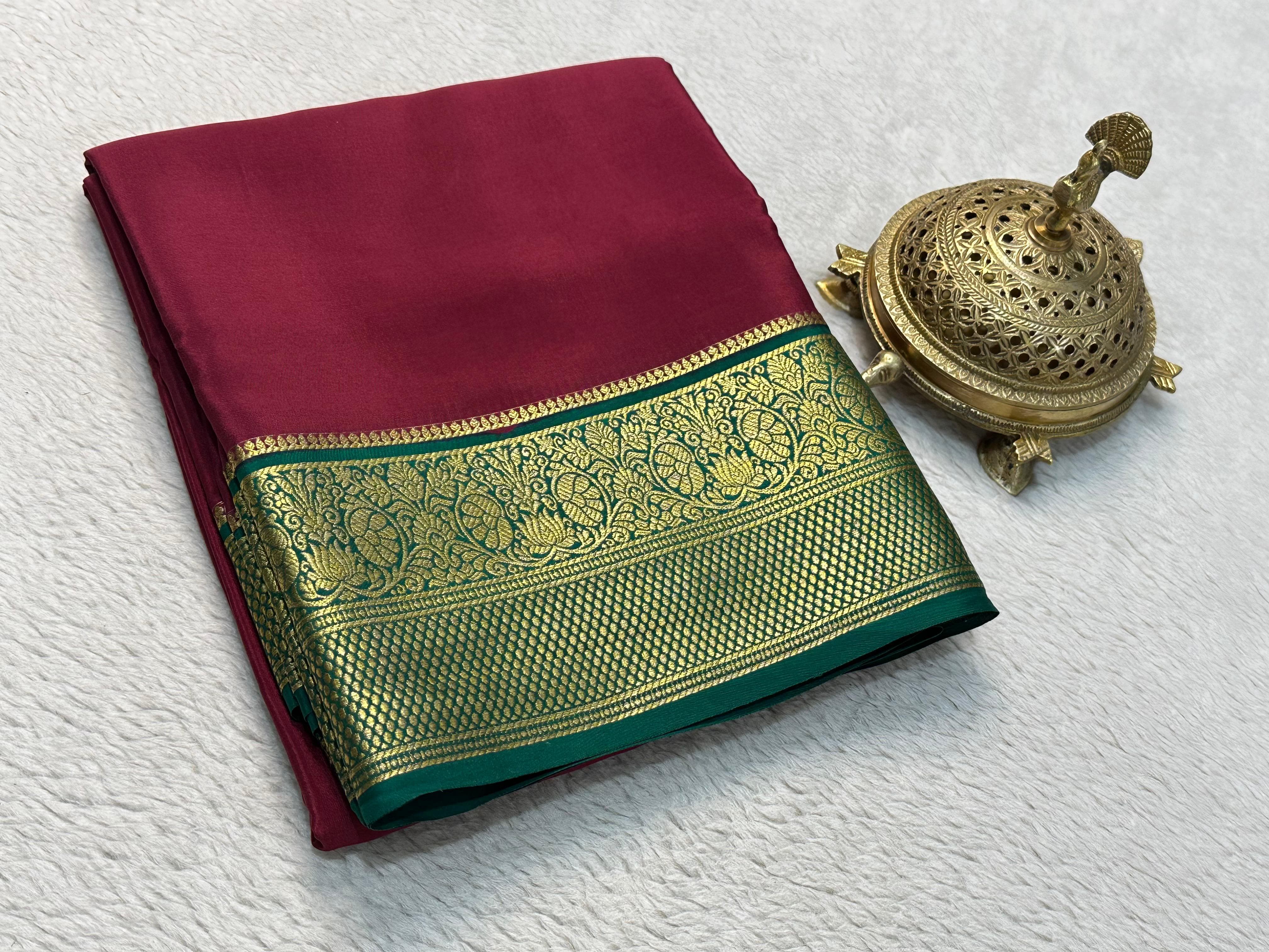 The Timeless Beauty of Mysore Silk Sarees