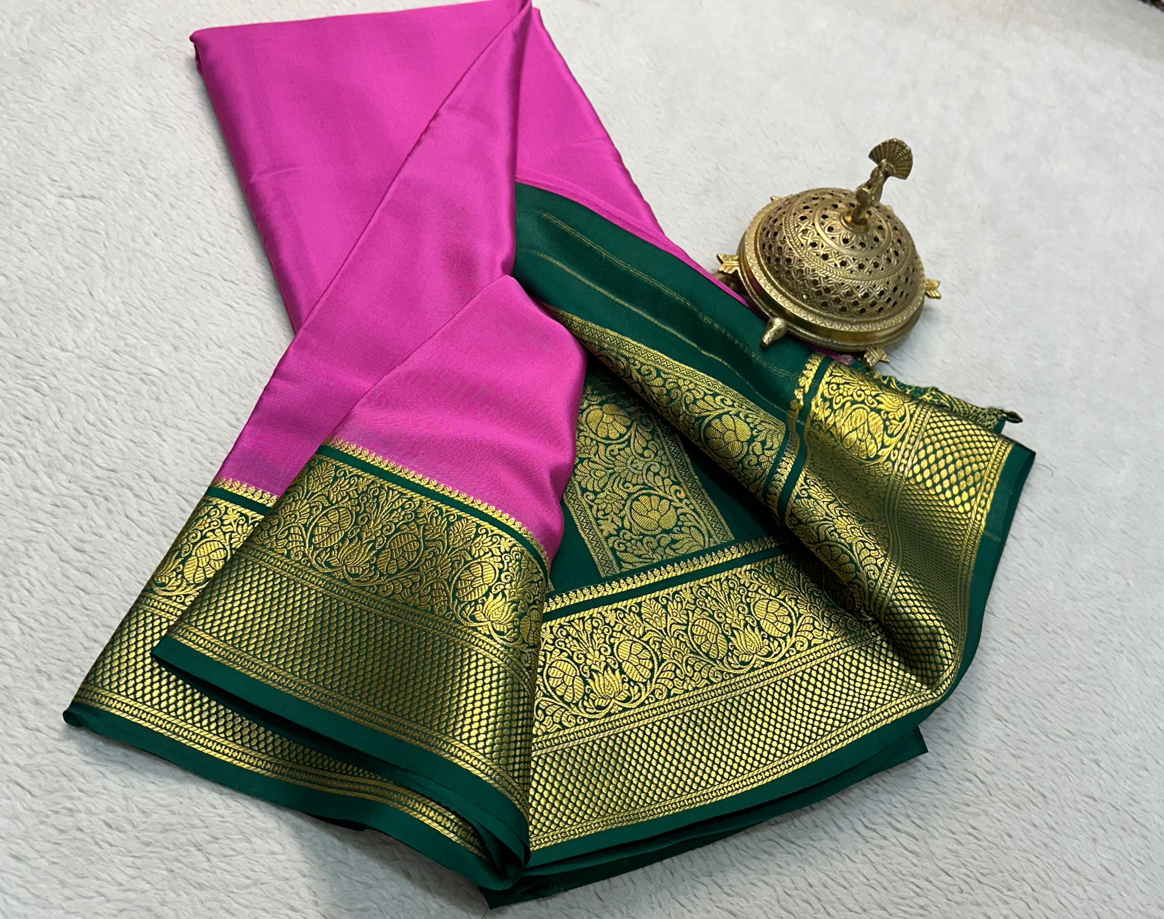 The Timeless Beauty of Mysore Silk Sarees