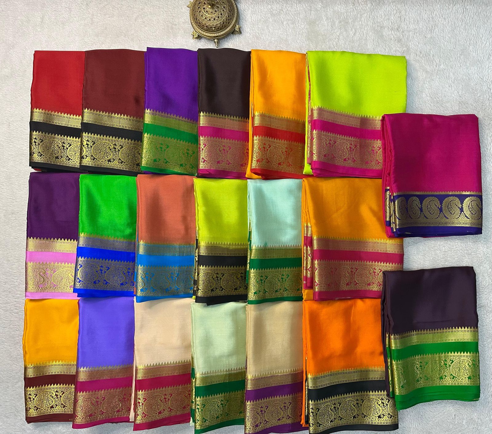 Silken Splendor: Majestic Mysore Silk Saree
