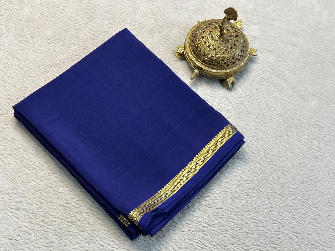 Elevate Your Look with Mysore Silk Crepe Sarees