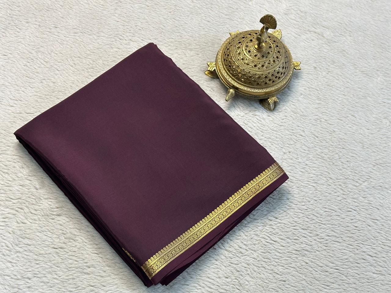 Luxurious Mysore Silk Crepe Sarees for Every Occasion