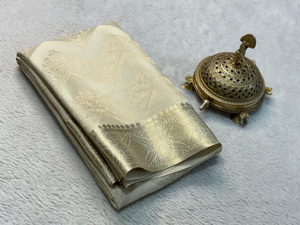 The Royal Brocade Silk Saree Elegance