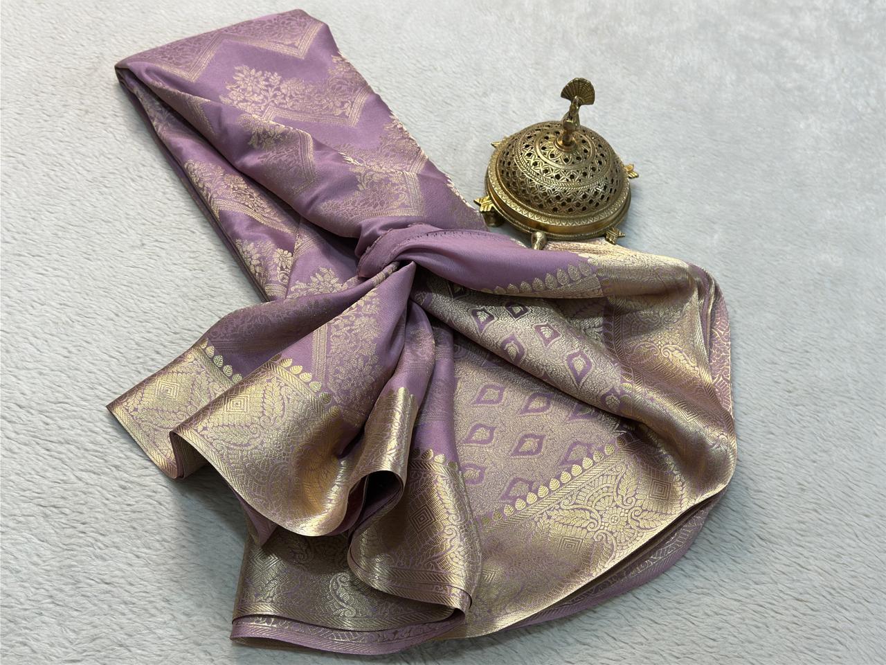 The Royal Brocade Silk Saree Elegance