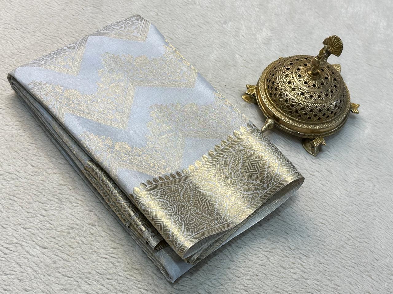 The Royal Brocade Silk Saree Elegance