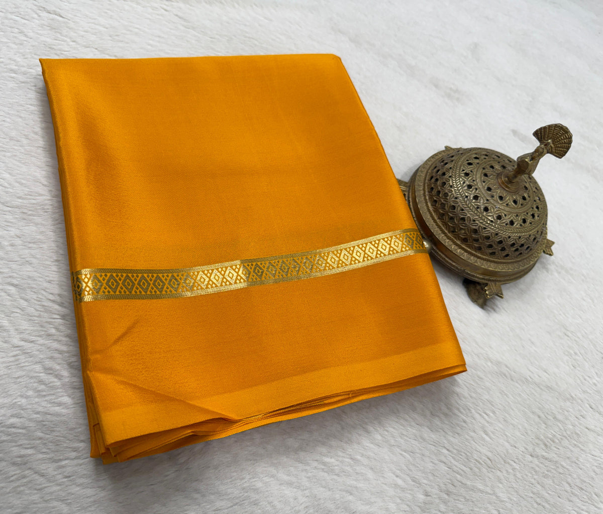 Mysore Crepe Silk Sarees – Soft Texture, Royal Finish