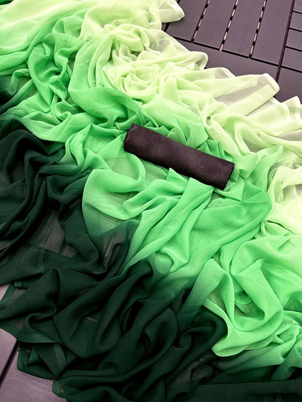Green Pure Soft Silk Saree