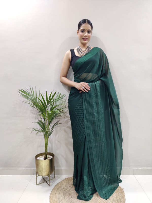 Green Silk Pure Saree