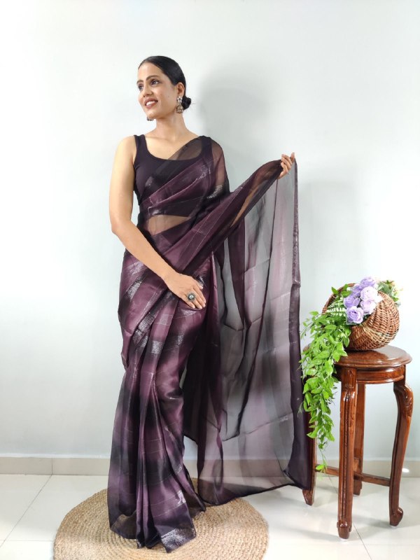 one minute saree