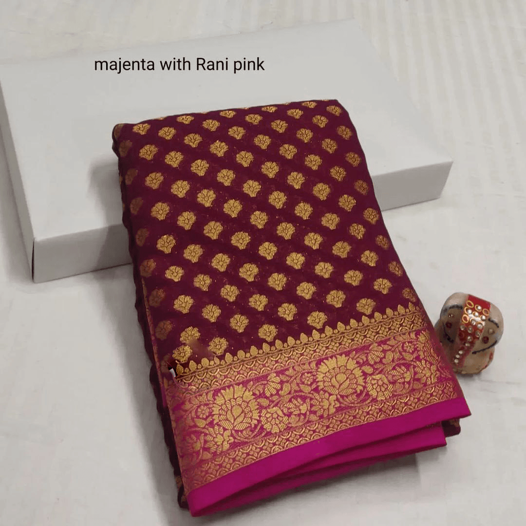 PURE GEORGETTE SILKS Saree 03