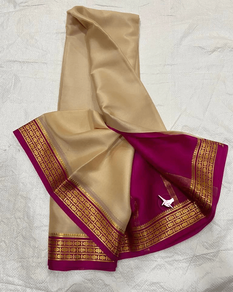 Buy Exclusive Mysore Crepe Silk Sarees – Pure Silk Collection