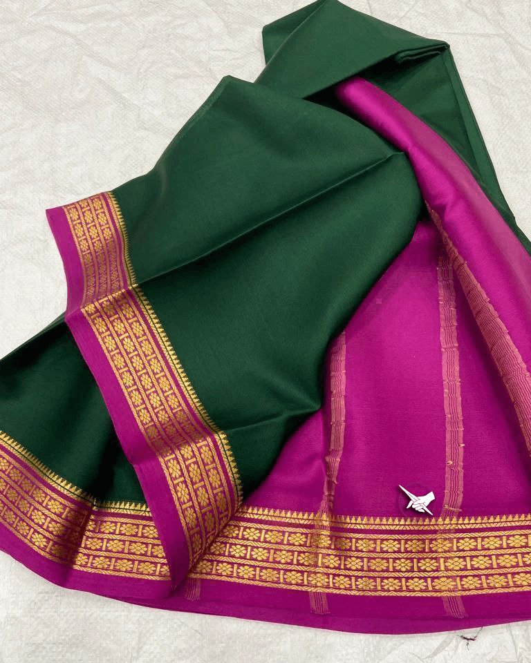 Buy Exclusive Mysore Crepe Silk Sarees – Pure Silk Collection