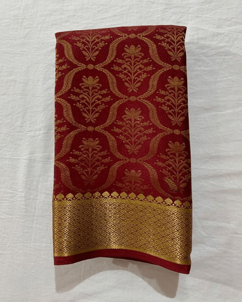 Premium PURE GEORGETTE SILKS Saree 05 for Weddings & Festive Wear