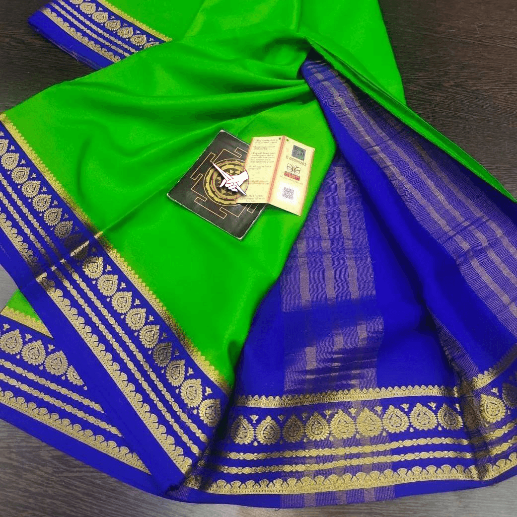 Latest Mysore Crepe Soft Silk Sarees – Royal Look Collection