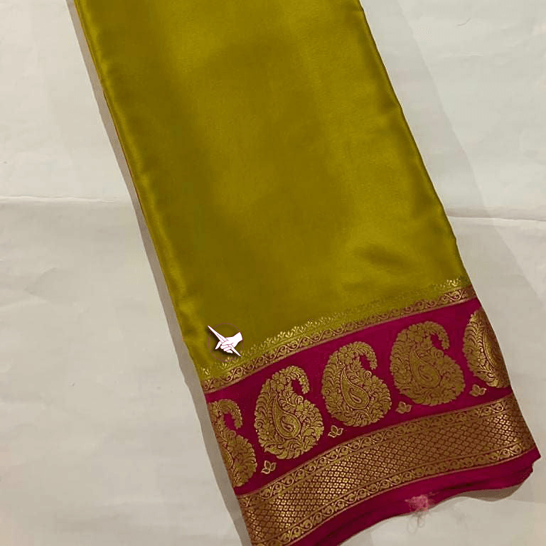 Shop Pure Mysore Crepe Soft Silk Sarees – Grace in Every Drape