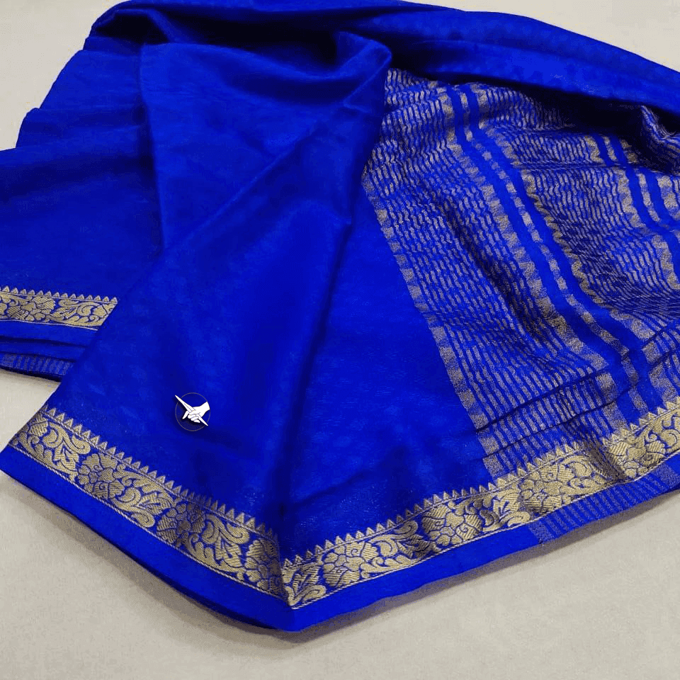 Mysore Magic: Crepe Silk with Lined Pallu