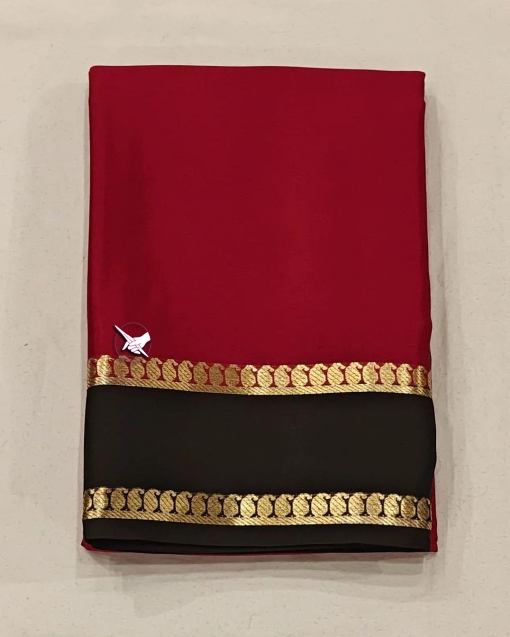 GORGEOUS Mysore Silk Sarees In Beautiful Zari Border In Red Colours