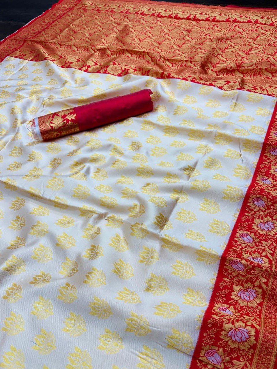 soft silk saree for puja