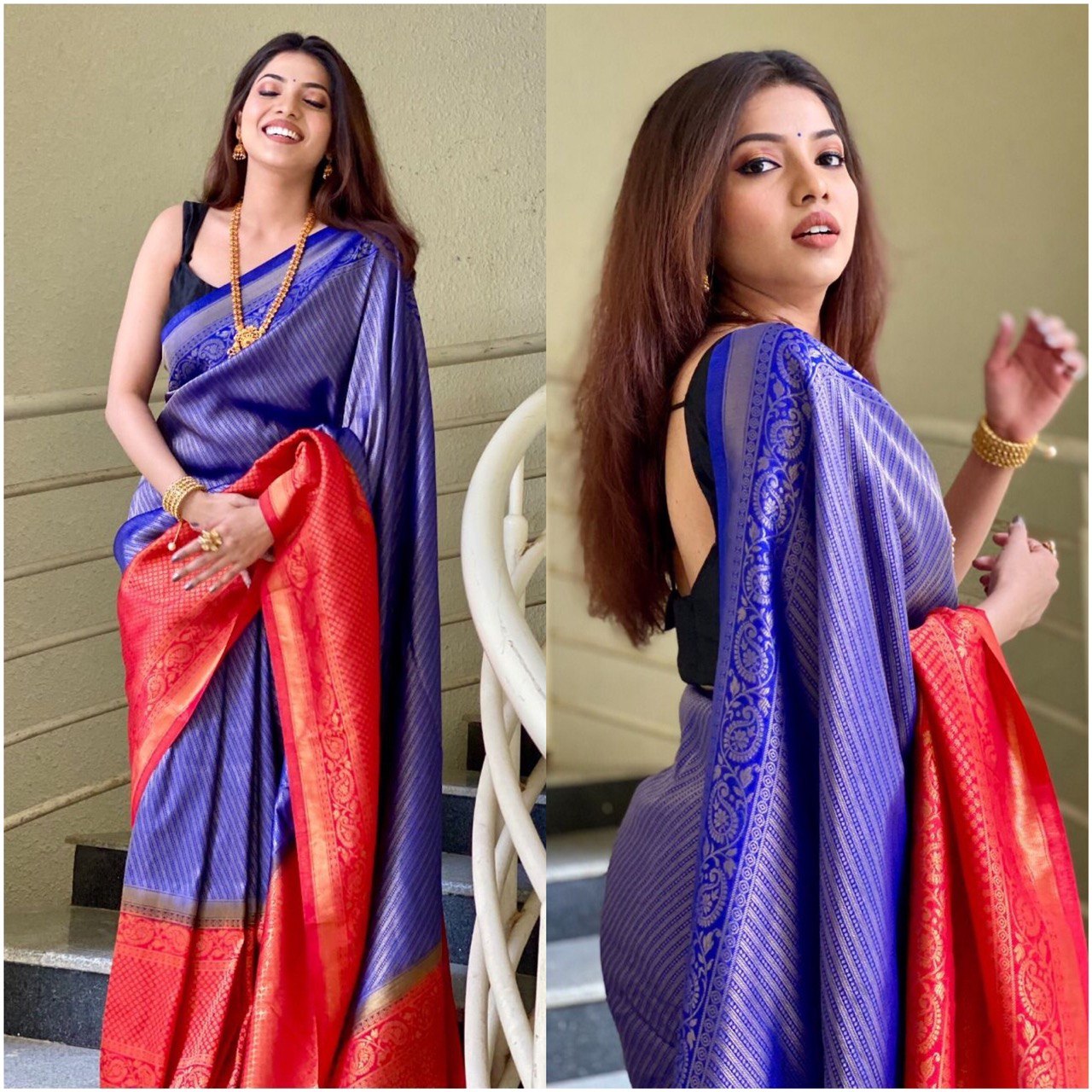 pure soft silk saree for women