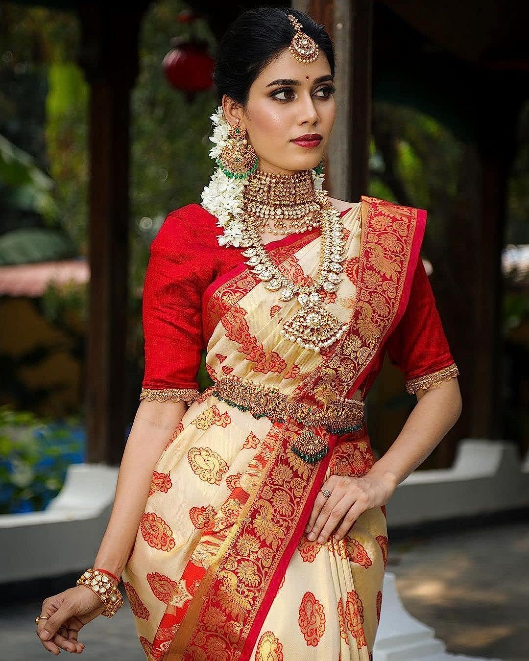 soft silk kanjivaram saree for women