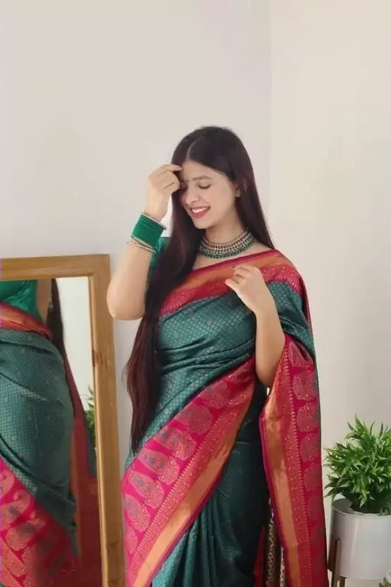 kanjivaram soft silk saree for wedding