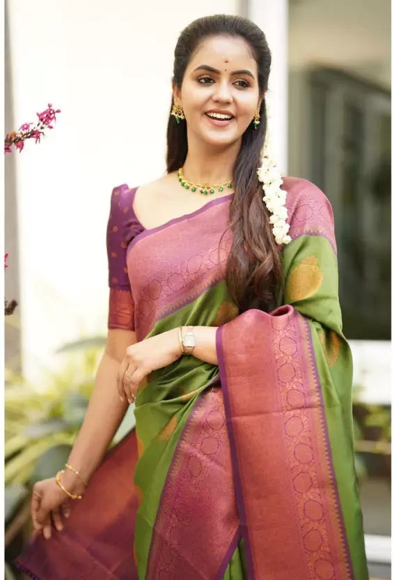 soft silk south india saree