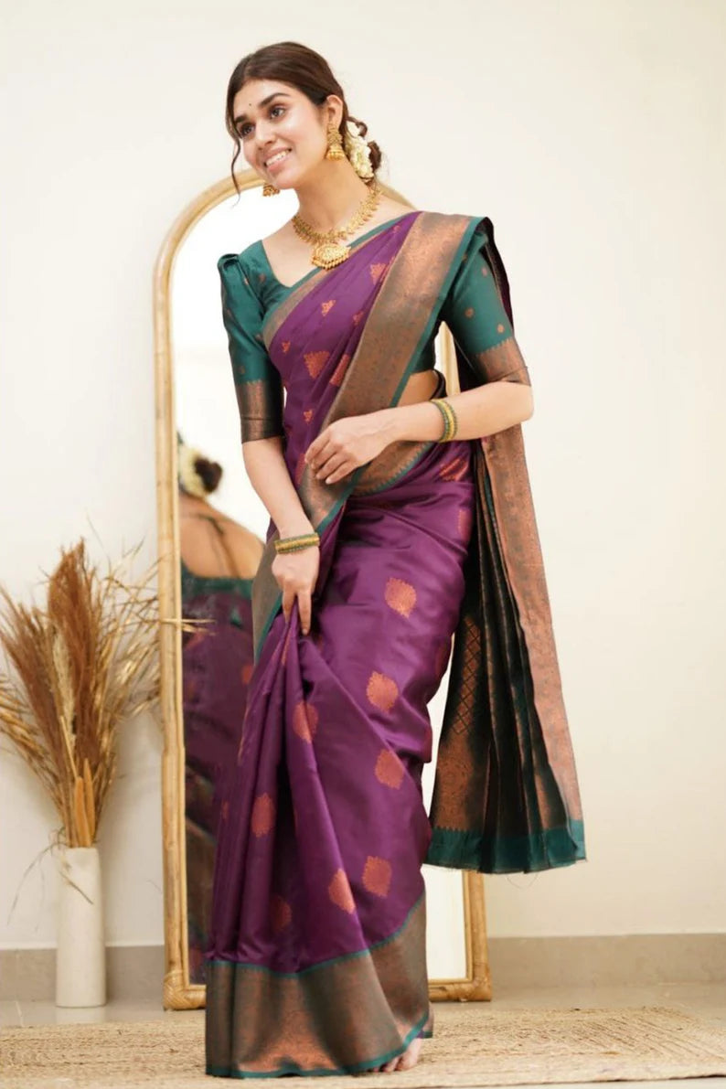 pure soft silk saree for bridal