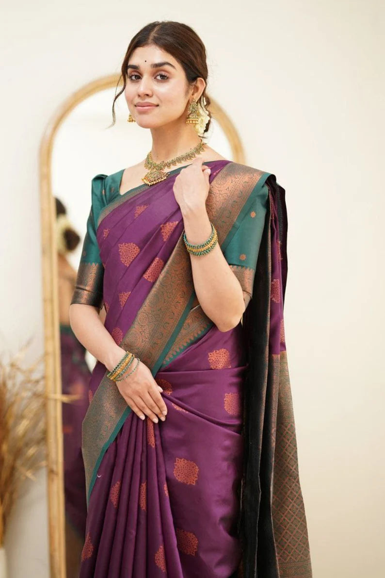pure soft silk saree for bridal