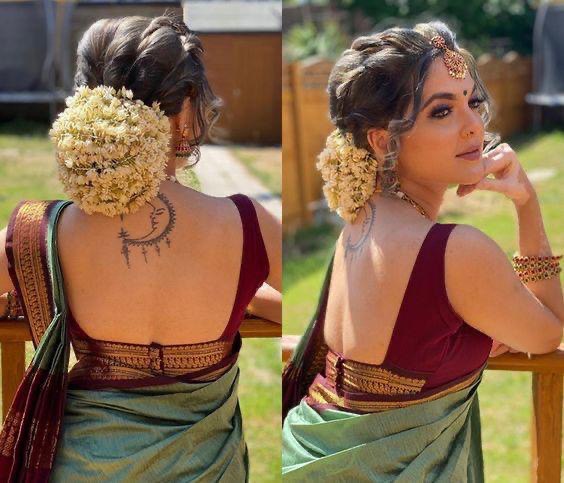silk cotton saree for women