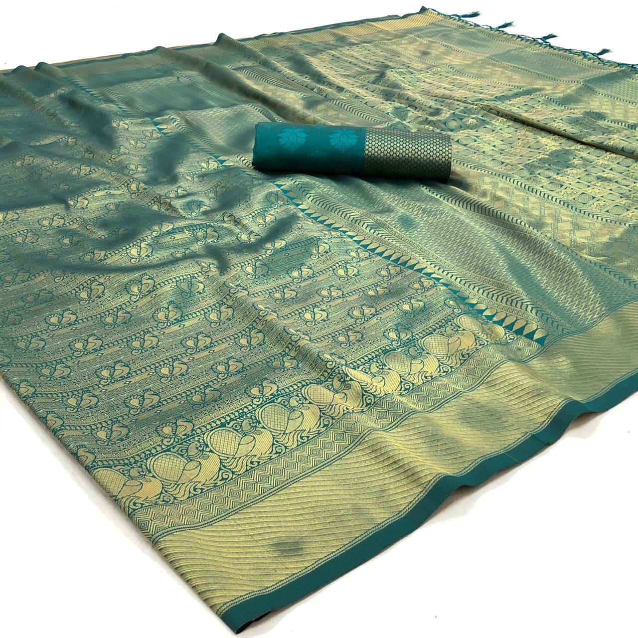 zari silk soft saree